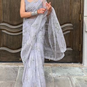 Organza Saree